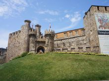 Templars Castle in Ponferrada, Camino Frances