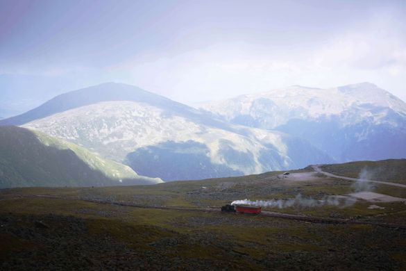 View from the top of Mount Washington
