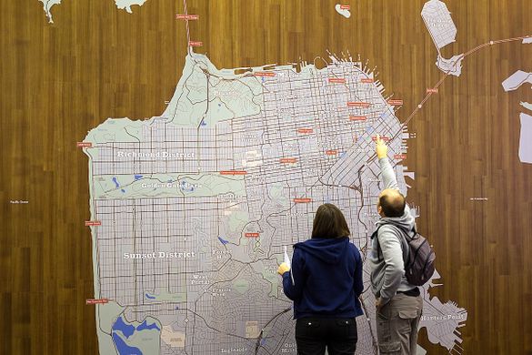 San Francisco Travel's Visitor Information Center assists 400,000 visitors per year.