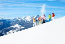 Winter recreation in Vail, Colorado