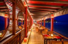 Open lower deck at Kanusan, Finolhu