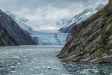Garibaldi Glacier, small ship cruising