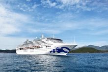 Die Sun Princess in der neuen Bemalung