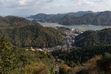 Autumn Views over Kinosaki Onsen 