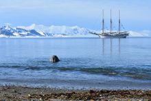 S/V Linden captured by managing director Laura Greenman on her maiden journey in May