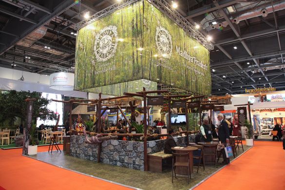 Madhya Pradesh Tourism's stand at WTM 2017