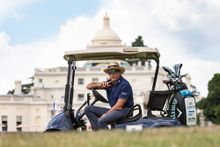 David Leadbetter at Stoke Park