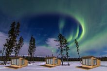 Northern Lights Resort & Spa - new glass chalets