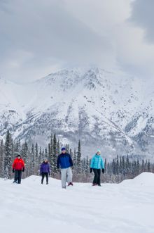 Snowshoeing -Yukon