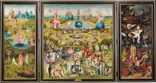 El Bosco (h. 1450-1516) The Garden of Earthly Delights c. 1500-1505. Oil on panel