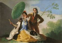 Francisco de Goya (1746-1828) The Parasol 1777. Oil on canvas
