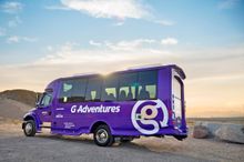 One of G Adventures' new adventure vehicles for North American touring