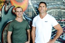 Travello co-founders Ryan Hanly and Mark Cantoni