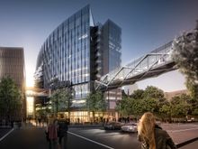 Artist impression of the New Zealand International Convention Centre