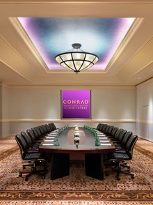 Conrad Macao, Cotai Central was recently awarded ‘China's Leading Conference Hotel 2018’ and ‘Macau’s Leading Hotel 2018’ at the prestigious World Travel Awards – Asia & Australasia at an awards ceremony in Hong Kong.