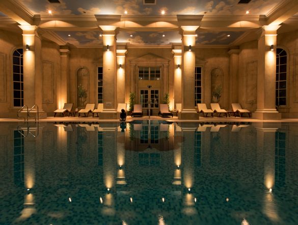 Chewton Glen's indoor pool