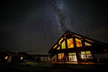 Main building of Northern Lights Resort & Spa