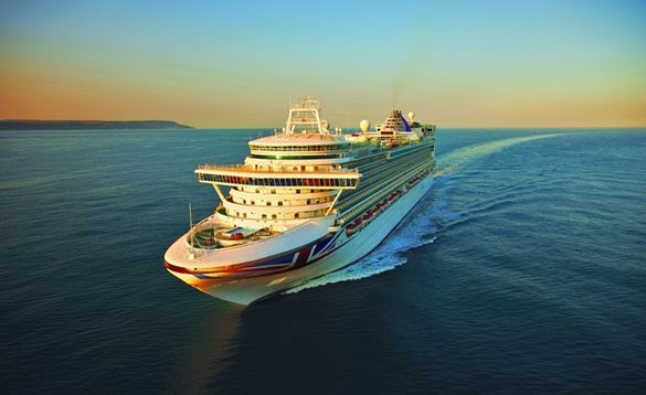 Die Azura von P&O Cruises