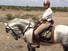 Ruth Daly, Marketing Director at Ranch Rider on the African Explorer Safari, Botswana