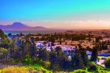 View over Byrsa Hill and the ancient remains of Carthage