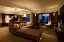 Inside the Ambassador suite - one of the many suites available to guests 