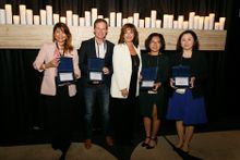 Luxperience Award Winners 2018 with Luxperience Event Director Michelle Papas (centre)
