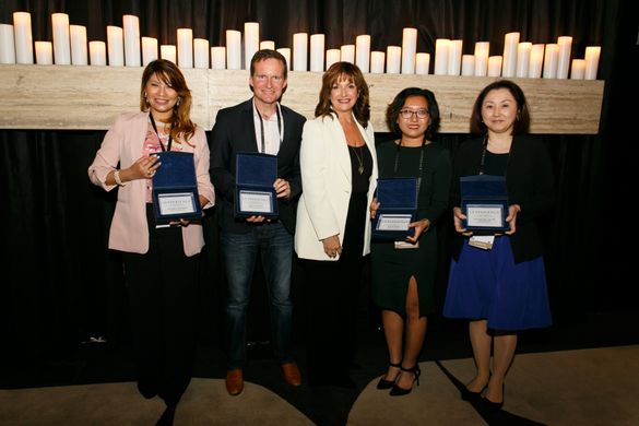 Luxperience Award Winners 2018 with Luxperience Event Director Michelle Papas (centre)
