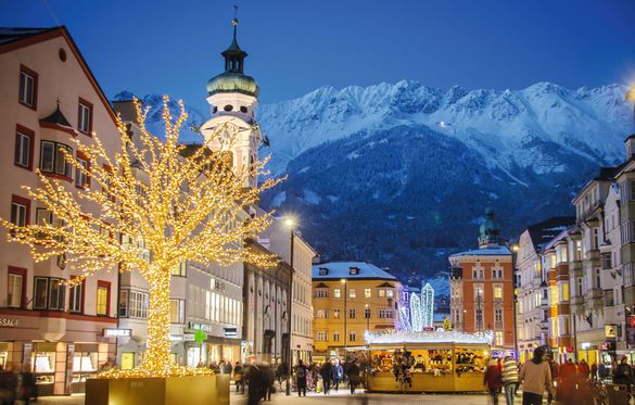Innsbruck, Maria-Theresien-Street Christmas market Innsbruck, Maria-Theresien-Street Christmas market