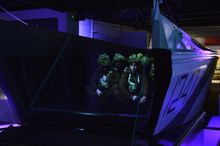 Landing craft and simulation D-Day Story, Portsmouth
