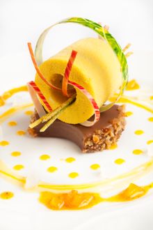 Dessert at Silver Trumpet Restaurant