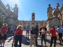 Going down from the Capitoline Hill