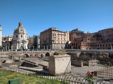 View of the Fori Imperiali