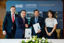 MR. Kenneth Macpherson, Chief Executive Officer, Europe, Middle East, Asia and Africa, IHG MR. Clarence Tan, Managing Director South East Asia and Korea, IHG MR. Chalaluck Bunnag, Managing Director SIAM SINDHORN  MRS. Chonpreya Pacharaswate, Director, Hot