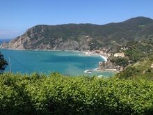 Views from the Cinque Terre hiking trails, Italy