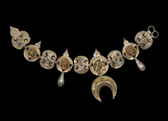Horse-trappings from the Esquiline Treasure Rome, Italy, 4th century CE silver and gold gilding Horse-trappings from the Esquiline Treasure Rome, Italy, 4th century CE silver and gold gilding