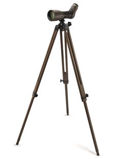 The ATX Interior’s armouring is a terra brown colour and the scope comes as part of a complete set including the ATX eyepiece module Interior, 85mm objective module Interior and WT wooden tripod Interior with integrated tripod head