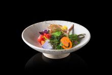 A dish by top chef talent Tokyo's Zaiyu Hasegawa, who will feature at The Curated Plate culinary festival on the Sunshine Coast.