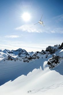 Heliskiing in Zürs