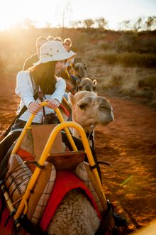 See the Red Centre by Camel