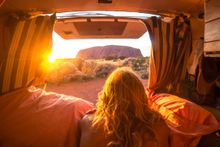 Sunrise at Uluru