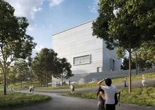New bauhaus museum weimar with park terrasses