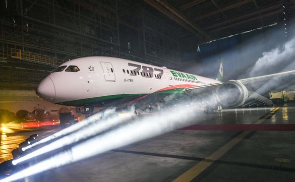 EVA Air Dreamliner debut event