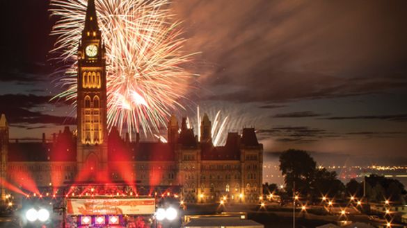 Ottawa Celebrates on Canada Day 