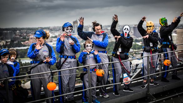 Hero Shot_Monsters and Starlight Children Posing at the Summit
