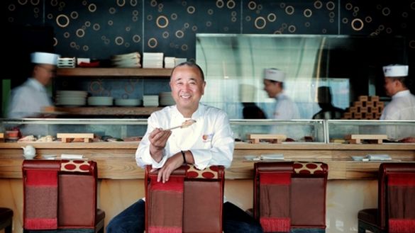 Nobu Matsuhisa at NOBU InterContinental Hong Kong