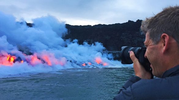 Craig Parry on the Island of Hawaii 