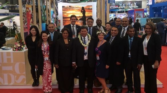 1)	Heads and representatives of National Tourism Offices and Government officials, including diplomatic officials based in China from Fiji, Samoa, Federated States of Micronesia, Cook Islands, Vanuatu, French Polynesia and SPTO.