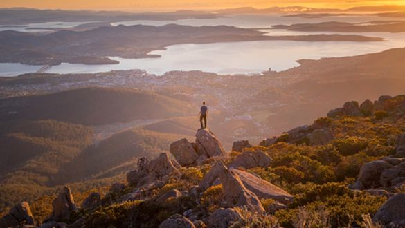 Mount Wellington kunanyi Summit. Credit Paul Fleming