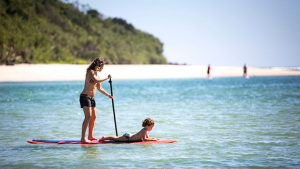 Stand Up Paddle Boarding at Tallebudgera Creek