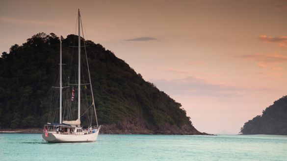 Sailing in Myanmar
